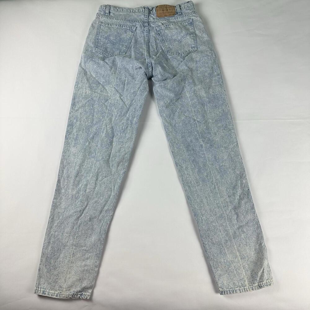 Vintage 90s Levis 40550 Orange‎ Tab Tapered Jeans Mens 34x34 Made In USA